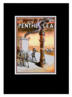 “Penthesilea” – Design: comic or graphic novel. Stage play by Heinrich Kleist, the original text has been largely retained, a total of 58 pages. Drawings/Manuscript 2002 to 2006. Published by Verlag Günther Emig, Kleist-Archiv Sembdner, Heilbronn (2008). Penthesilea, Queen of the Amazons, meets the Greek men’s army of Troy with her army of women. Bloody fights ensue. Nevertheless, Achilles, leader of the Greeks, and Penthesilea grow passionately closer. A total of four posters that are not necessarily intended for the children’s room....